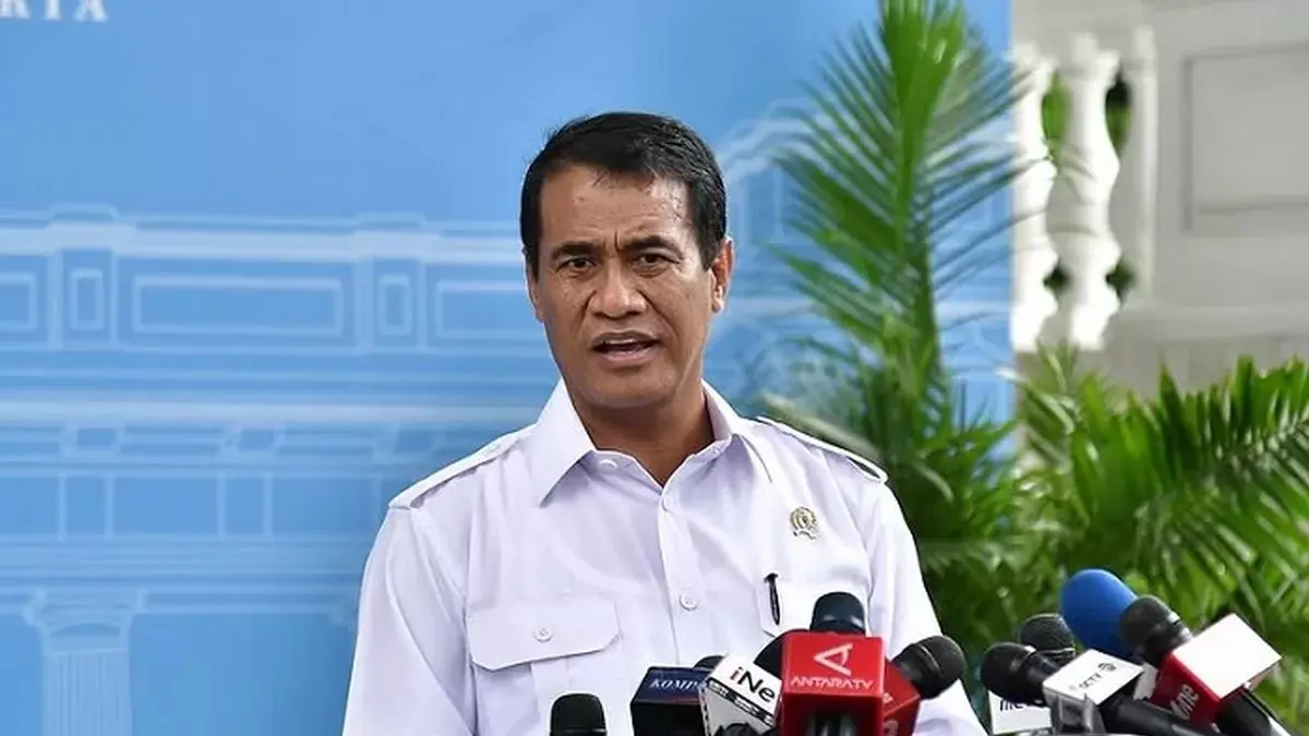 Menteri Pertanian Amran komitmen memberantas mafia pangan.