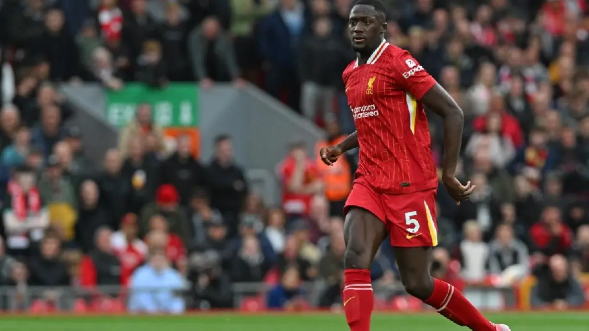 Ibrahima Konate dikabarkan berpeluang meninggalkan Liverpool setelah negosiasi kontrak baru tidak mencapai kesepakatan. (Dok.Liverpool)