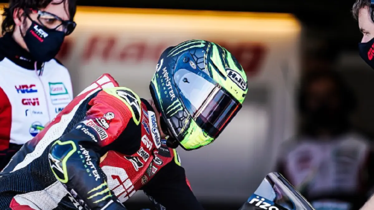 Cal Crutchlow saat menjalani comeback bersama LCR Honda di MotoGP Italia 2026. (INSTAGRAM/@calcrutchlow)
