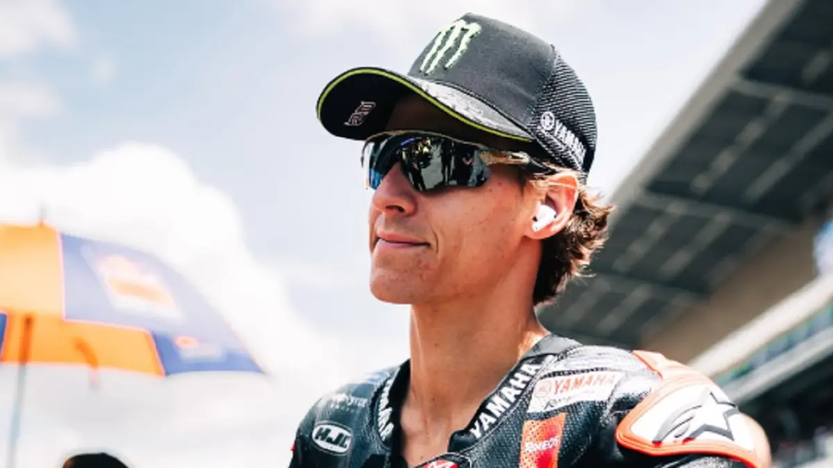 Fabio Quartararo saat menjalani balapan MotoGP Italia 2026 di Sirkuit Mugello. (INSTAGRAM/@fabioquartararo20)