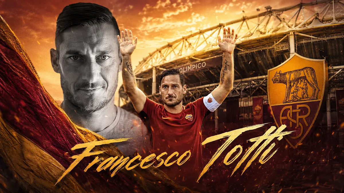 Francesco Totti berpeluang kembali ke AS Roma dengan peran strategis di manajemen klub. (AI)