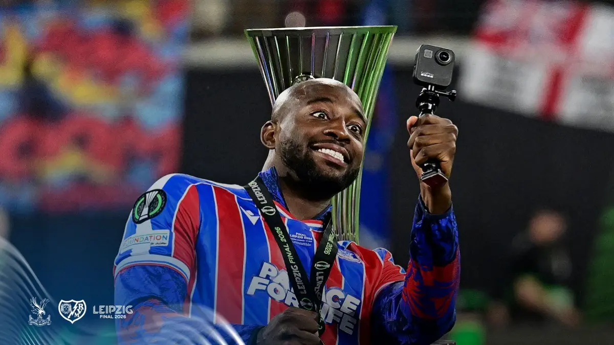 Manchester United menyiapkan revolusi lini depan dengan salah satu nama yang masuk radar adalah penyerang Crystal Palace, Jean-Philippe Mateta. (Dok. Crystal Palace)