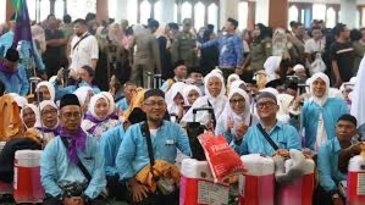 Jamaah haji Indonesia bersiap-siap pulang dari Tanah Suci Makkah ke Tanah Air Nusantara (DOK JAWA POS)   