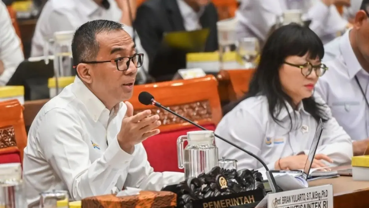 Menteri Pendidikan Tinggi, Sains, dan Teknologi (Mendiktisaintek) Brian Yuliarto. (Antara)