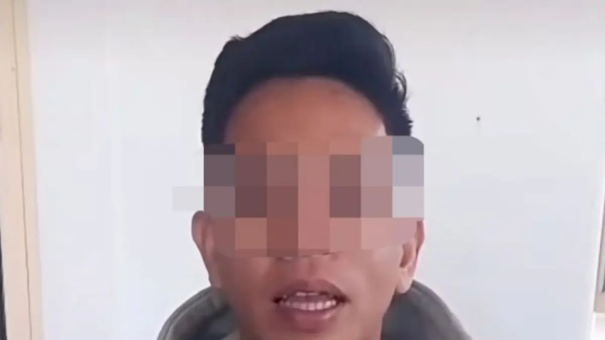 Pelaku pengedit pocong AI yang resahkan warga Palembang, Sumatera Selatan. ANTARA/HO/Pemkot Palembang