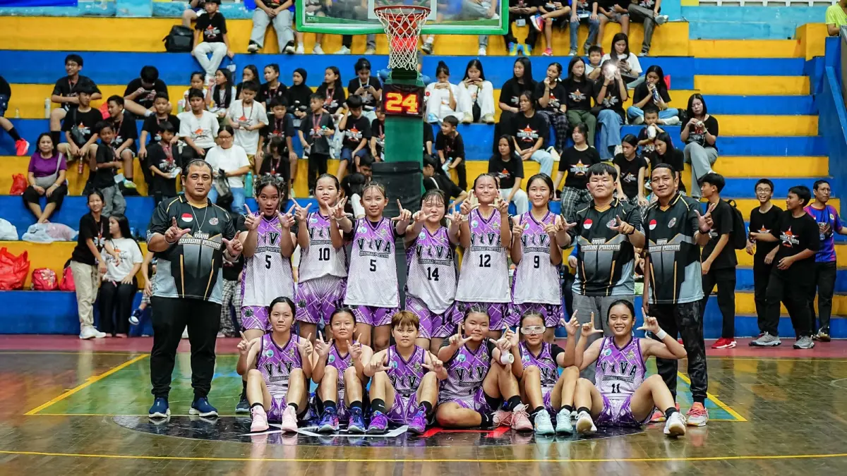 Tim Viva Sungai Pinyuh saat berlaga di kejuaraan TB CUP 2026.