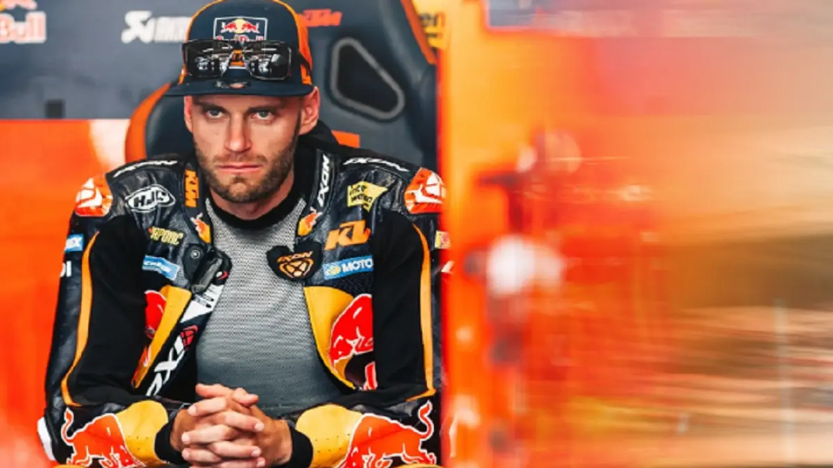 Brad Binder menghadapi ketidakpastian masa depan setelah KTM dikabarkan tidak memperpanjang kontraknya untuk musim 2027. (INSTAGRAM/@bradbinder)