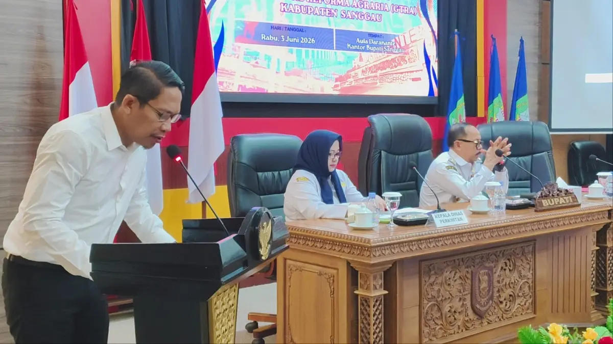 Kepala Kantor Pertanahan Kabupaten Sanggau, Chandra Setiawan. (DOK PONTIANAK POST)