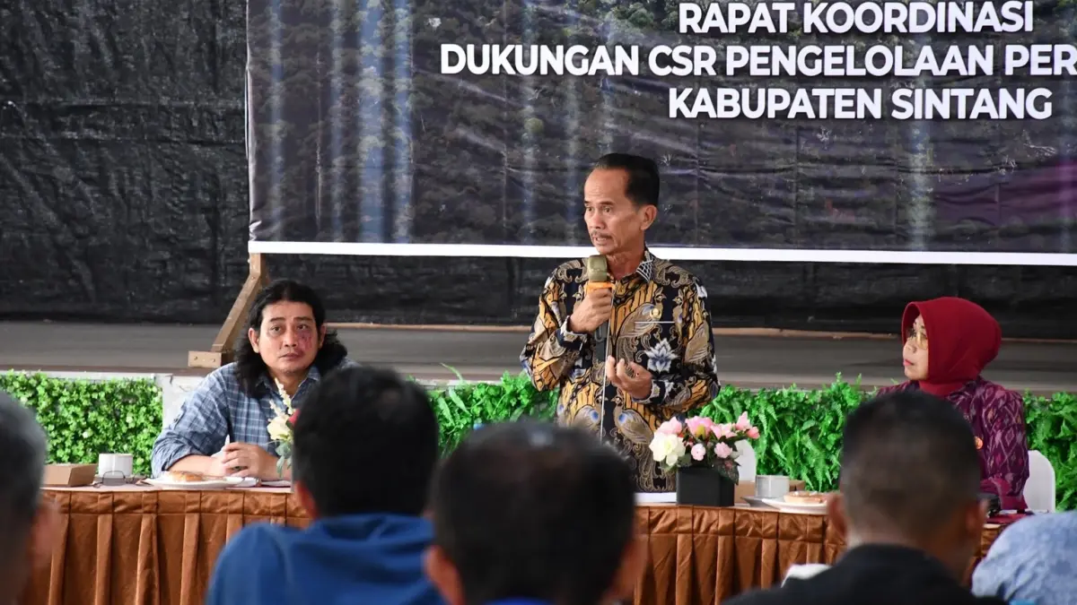 Pemkab Sintang perkuat sinergi dengan CSR untuk mempercepat Sanitary Landfill TPA Nenak. (ISTIMEWA)
