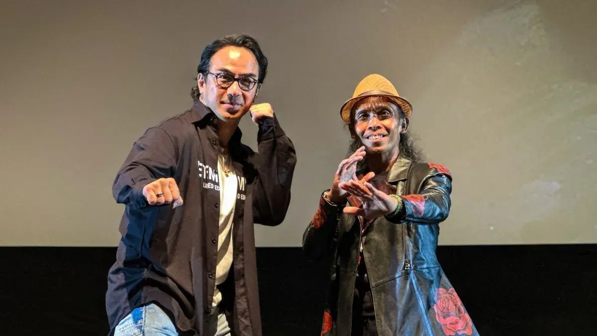 Yayan Ruhian dan Joe Taslim.(Antara)
