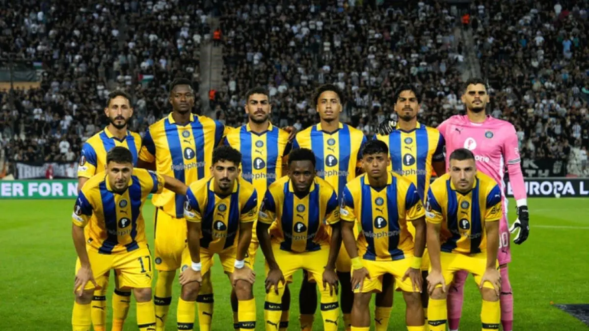 Skuad Maccabi Tel Aviv. (Anadolu)