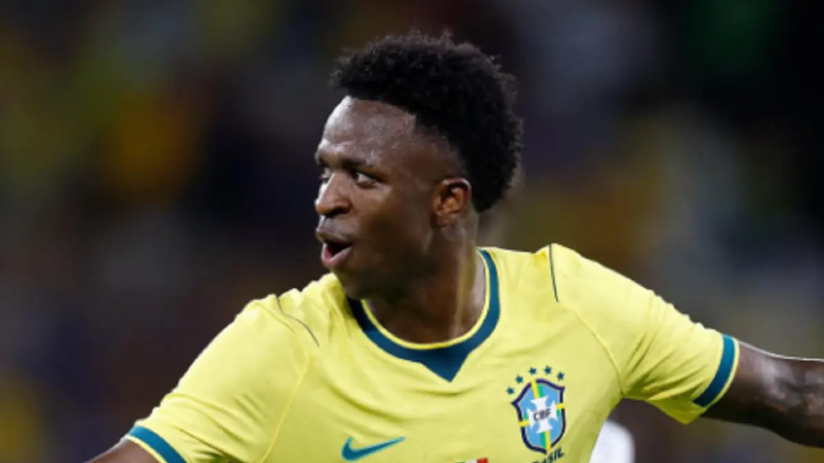 Vinicius Junior bersiap menghadapi Piala Dunia 2026 dengan target mengakhiri puasa gelar selama 24 tahun. (INSTAGRAM/@cbf_futebol)