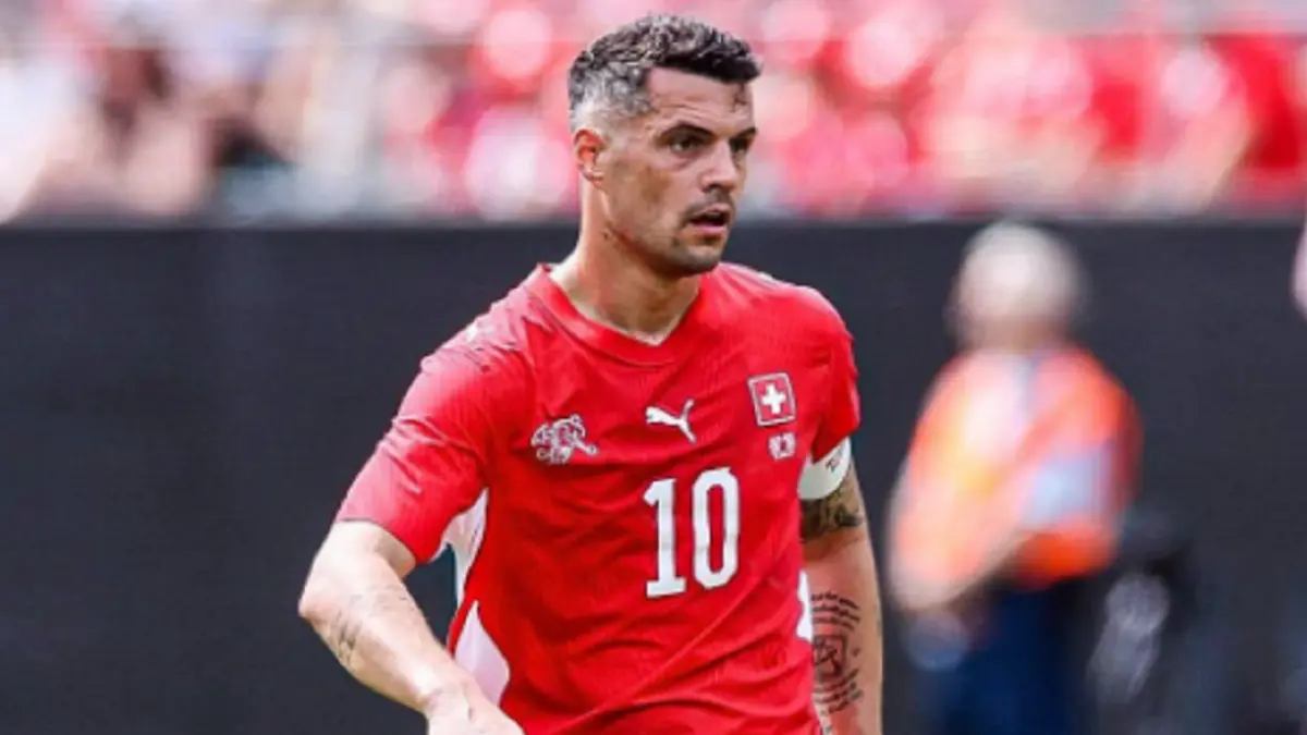Granit Xhaka memimpin skuad Swiss yang bertekad mencetak sejarah baru di Piala Dunia 2026. (INSTAGRAM/@granitxhaka)