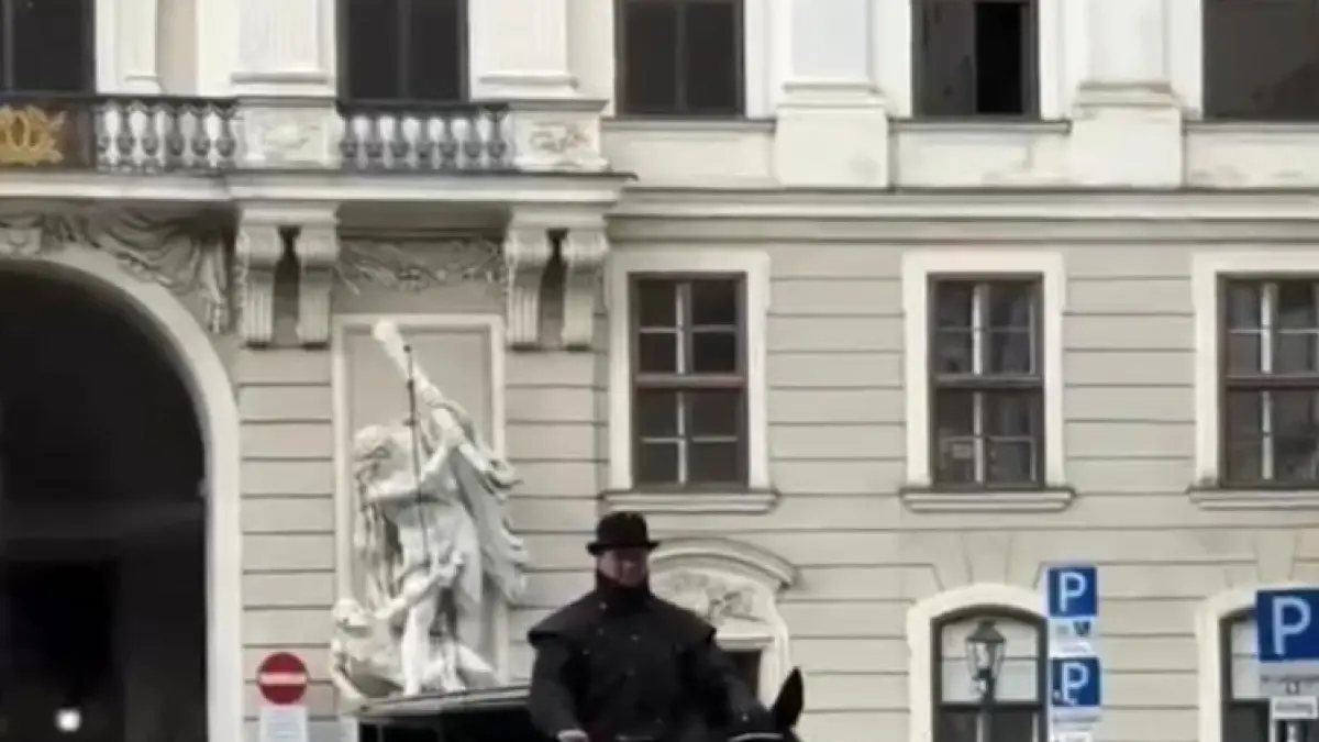 Halaman depan Wien Stadt Museum yang terasa begitu mistis   (IST) 
