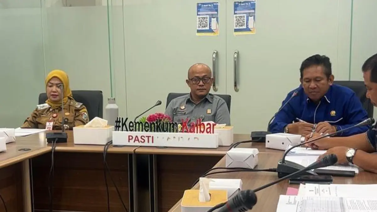Kanwil Kemenkum Kalbar mendorong harmonisasi Tiga Raperda Inisiatif DPRD Mempawah masuk Propemperda 2026 pada Senin (8/6). (DOK KANWIL KEMENKUM KALBAR)