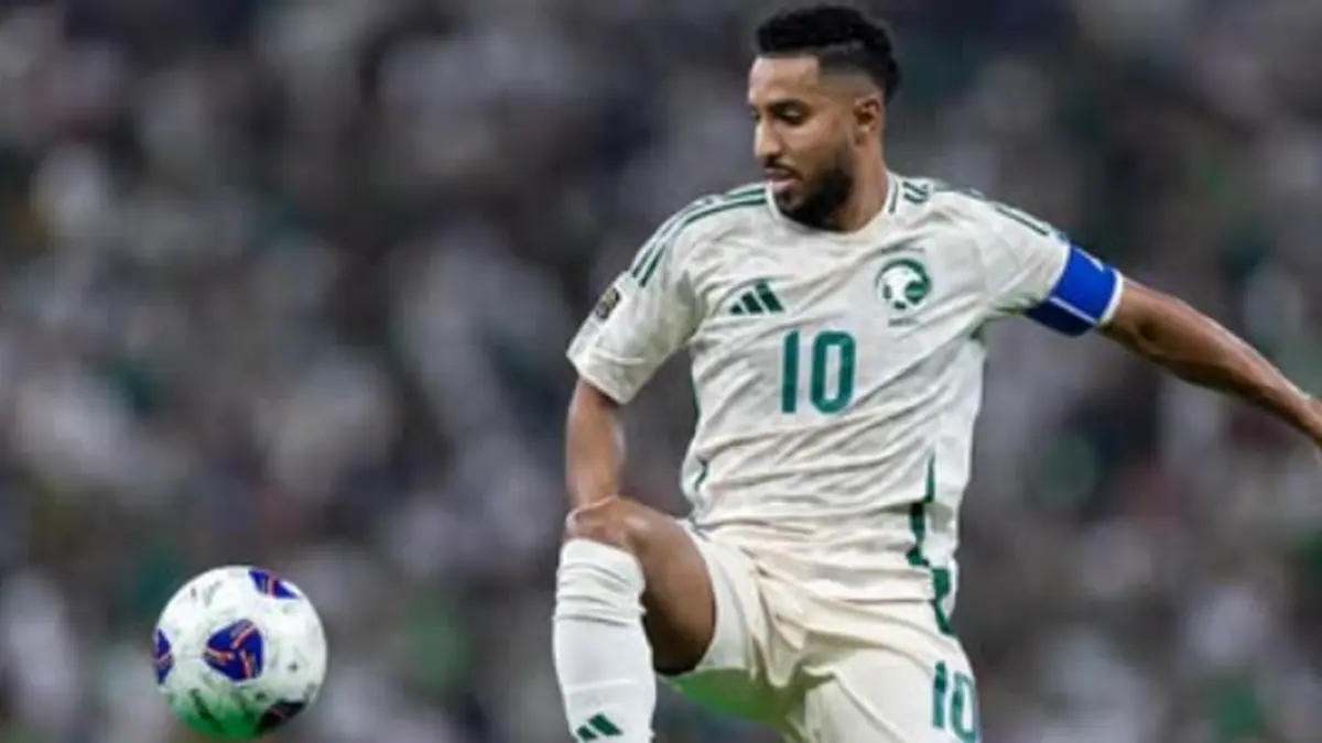Kapten Arab Saudi Salem Al Dawsari menjadi tumpuan Green Falcons di Piala Dunia 2026. (INSTAGRAM/@29salem)
