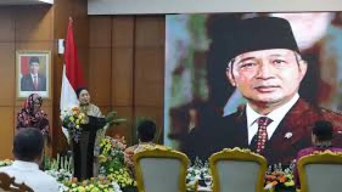 Presiden Soharto kini resmi mendapat gelar sebagai pahlawan nasional (DOK JAWA POS)  