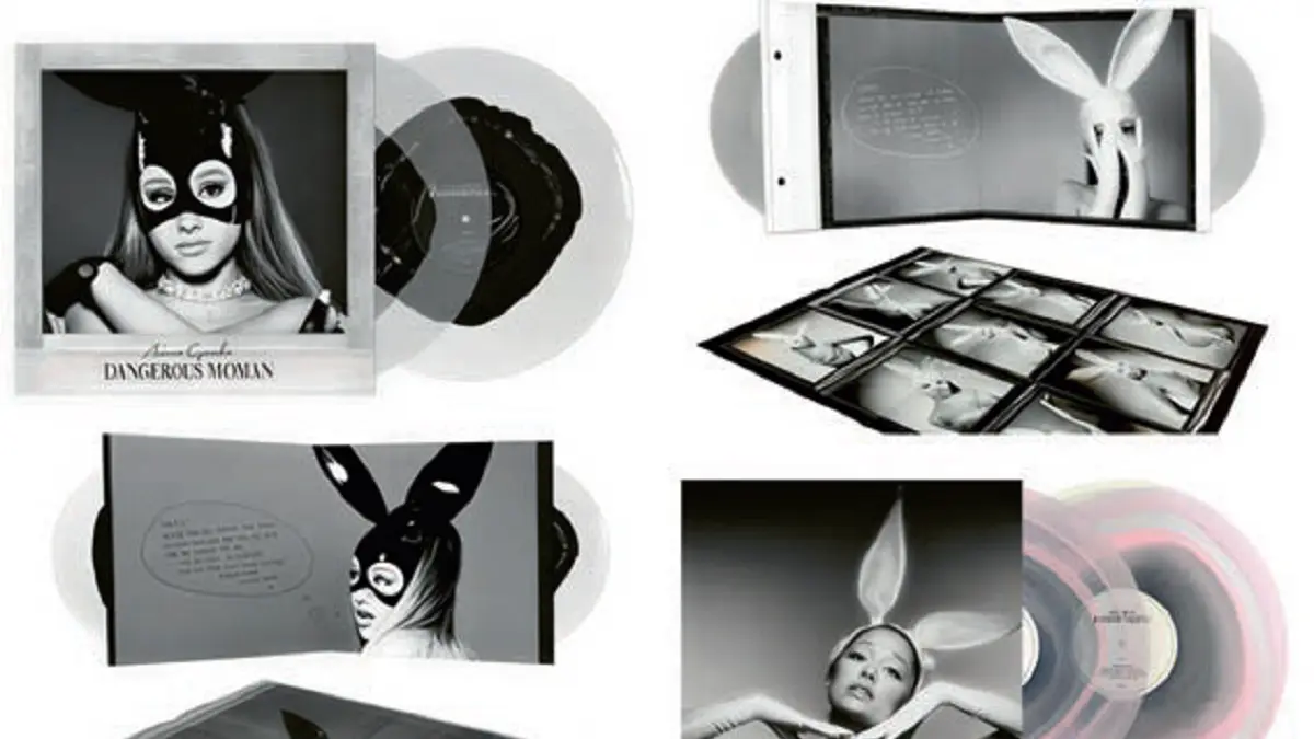 Ariana Grande menambahkan lagu Knew Better Part Two pada vinyl Dangerous Woman (Tenth Anniversary Edition). (@ALEJANDROSVINYL)
