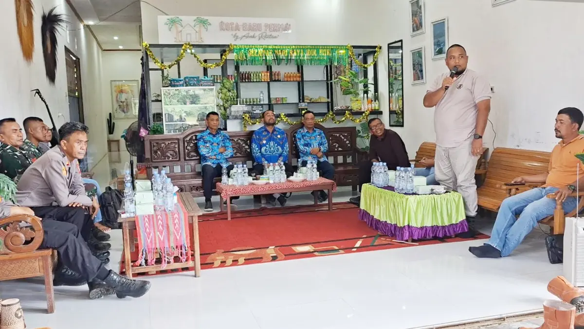 Mukti Plantation terus membangun kebersamaan dengan Muspika Melawi, salah satunya melakukan kegiatan coffee morning, belum lama ini.