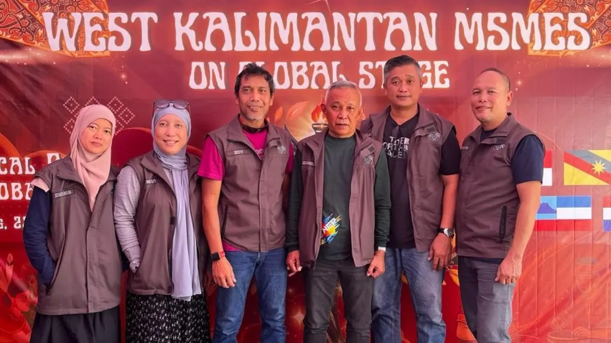 Tim Dosen Jurusan Administrasi Bisnis Politeknik Negeri Pontianak (Polnep) dalam rangkaian &nbsp;kegiatan Pengabdian Kepada Masyarakat (PKM) tahun 2026. (ISTIMEWA)