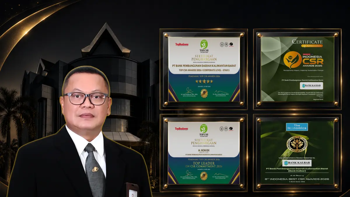 Direktur Utama Bank Kalbar, Rokidi