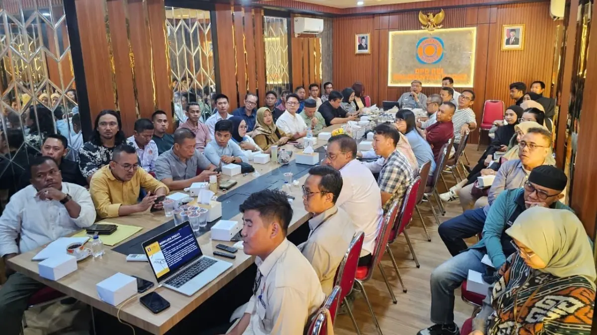 Kanwil Kemenkum Kalbar menggelar sosialisasi Permenkum No 49/2025 kepada pelaku usaha pada Selasa (9/6). (DOK KANWIL KEMENKUM KALBAR)