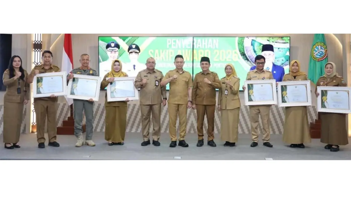 Para penerima SAKIP Awards 2026. (ISTIMEWA)