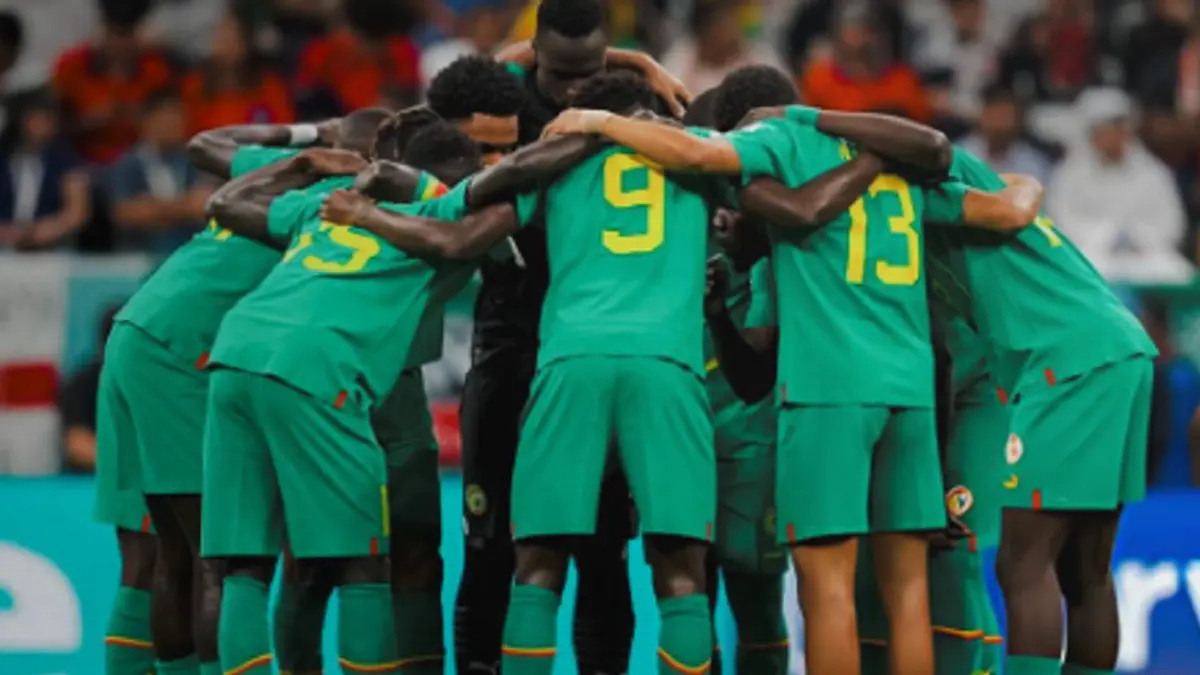 Pemain Senegal merayakan kemenangan jelang tampil di Piala Dunia 2026. (INSTAGRAM/@fsfofficielle)