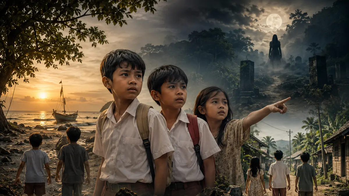 Ilustrasi Film Pendek Teman Padang 12 
