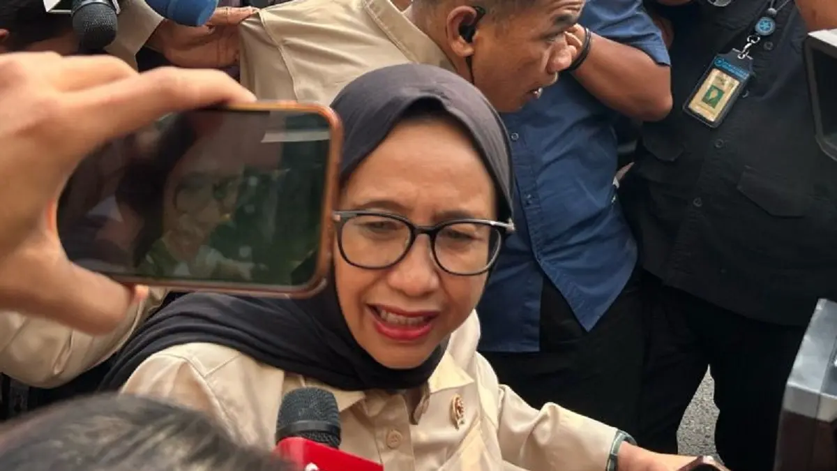 Kepala Badan Gizi Nasional (BGN) Nanik Sudaryati Deyang ditemui di Kompleks Istana Kepresidenan, Jakarta, Kamis (11/6). (ANTARA/Maria Cicilia Galuh)