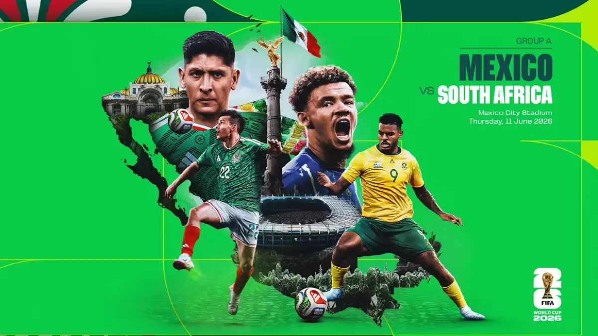 Meksiko tetap waspada saat menghadapi Afrika Selatan pada laga pembuka Piala Dunia 2026 di Stadion Azteca. (Dok.FIFA)