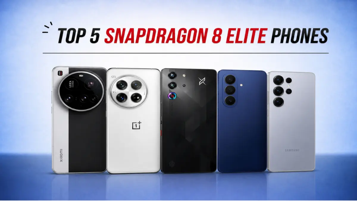 5 HP Snapdragon 8 Elite terbaik yang menawarkan fitur unggulan mulai dari kamera 200MP, baterai jumbo, hingga desain layar lipat. (GIZMOCHINA)