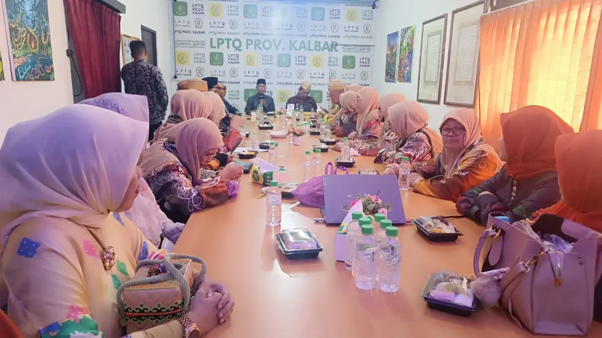 Dialog Ketua Umum LPTQ Kalbar dengan Persatuan Komuniti Bugis Sabah.