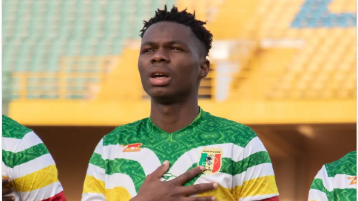 Mamadou Sangare tampil impresif bersama RC Lens dan Timnas Mali sehingga masuk radar Manchester United pada bursa transfer musim panas 2026. (Instagram)