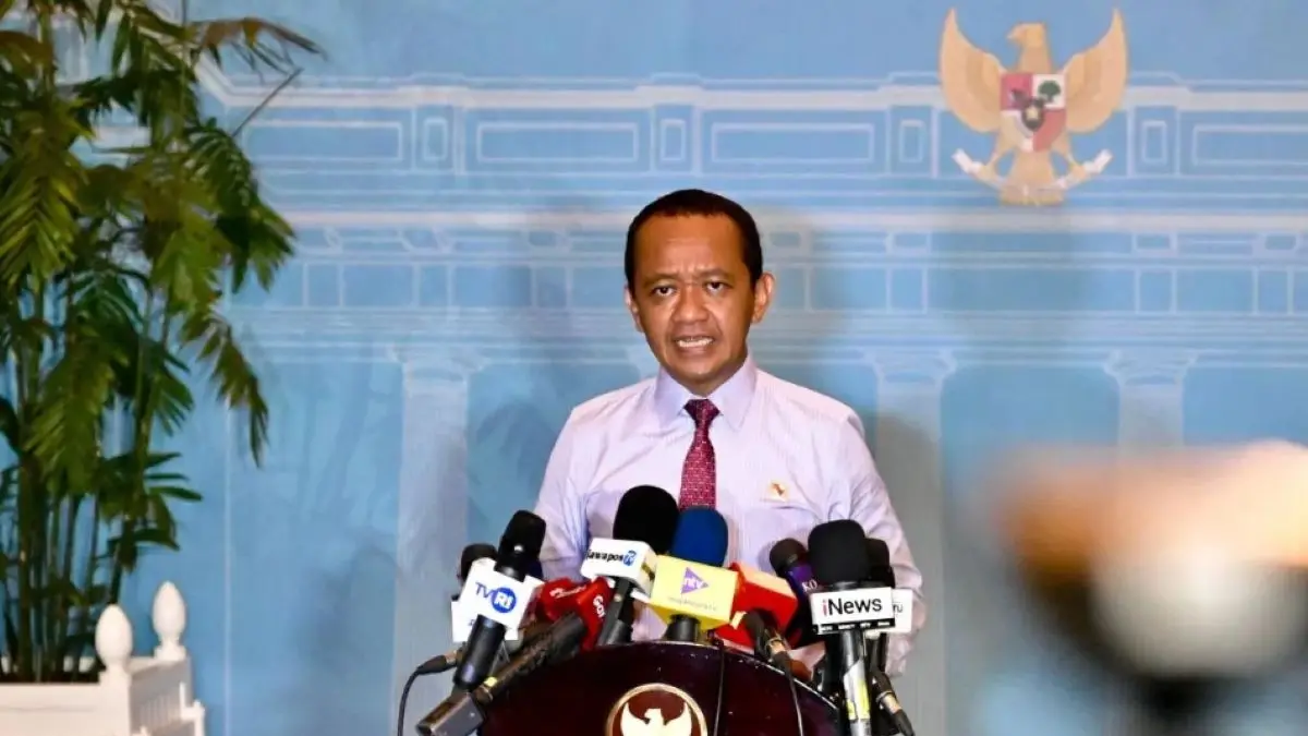 Menteri ESDM Bahlil Lahadalia. (Antara) 