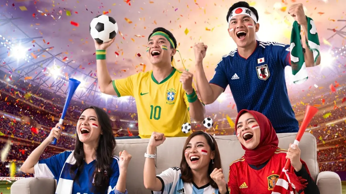 Rasakan meriahnya nonton bareng bola gembira di di Ebony Restaurant Mercure Pontianak City Center mulai 12 Juni hingga 20 Juli 2026. (ISTIMEWA)