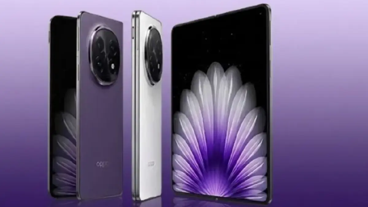 Render konsep Oppo Find N7 yang dikabarkan tengah memasuki tahap pengujian prototipe. (Dok. Oppo)