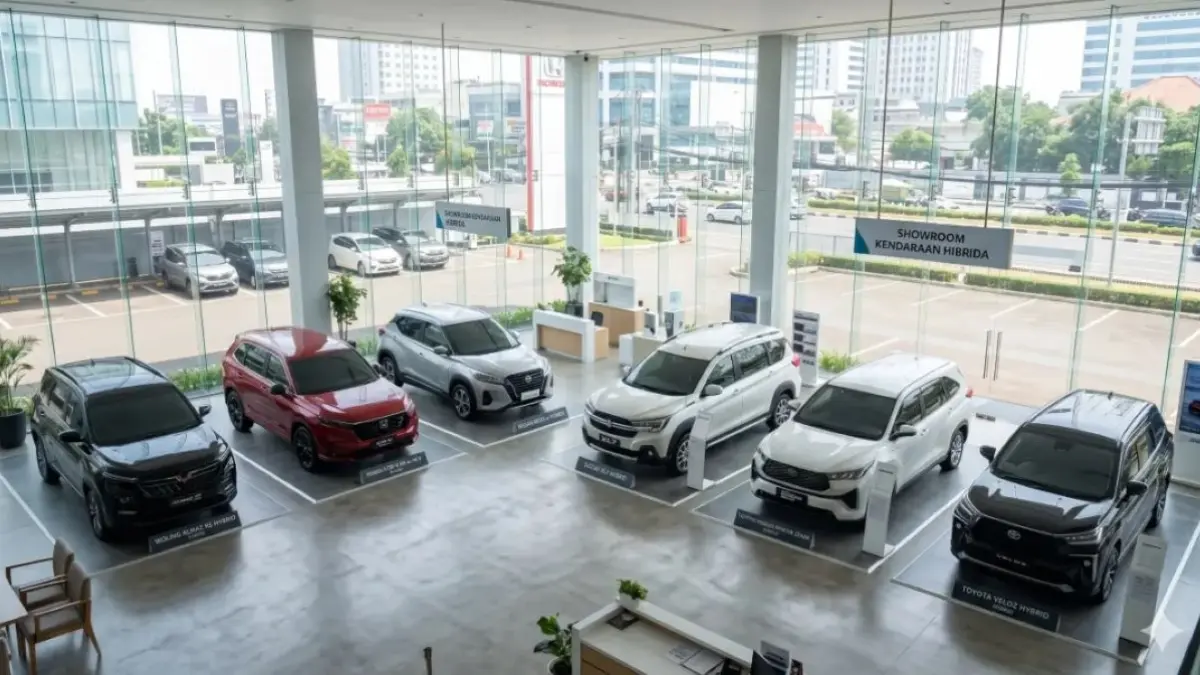 Ilustrasi-Mobil hybrid. (Radar Solo)