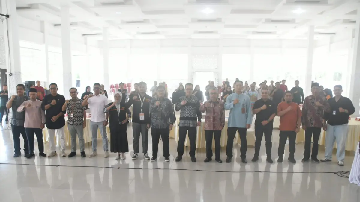 Sosialisasi Dukungan Pelaksanaan Sensus Ekonomi Tahun 2026, bertempat di Aula Pondopo Bupati Kayong Utara, Sukadana, Jumat (12/6). (PROKOPIM KKU)