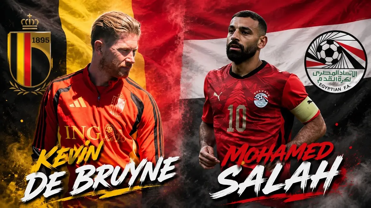 De Bruyne dan Salah akan saling berhadapan di laga pertama Grup G Piala Dunia 2026 antara Belgia melawan Mesir, Selasa (16/6) dini hari WIB. (IG)