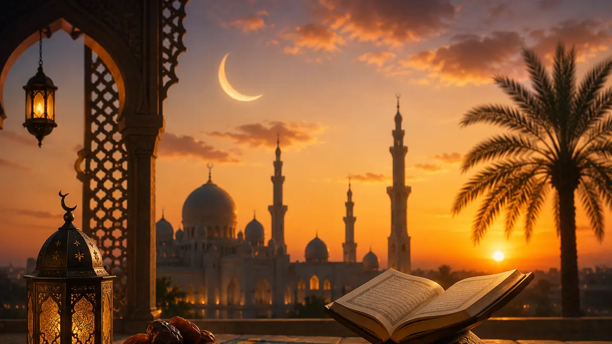 Ilustrasi awal tahun baru Islam, `1 Muharram 1448 Hijriah