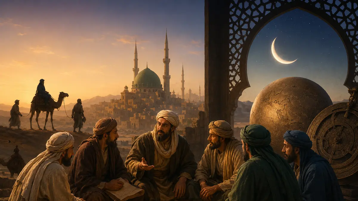 Ilustrasi musyawarah penetapan awal tahun dalam Islam  