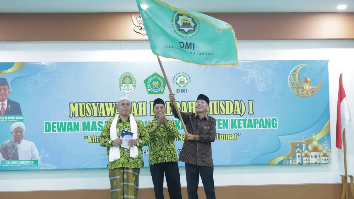 Jamhuri Amir terpilih secara aklamasi sebagai Ketum PD DMI Ketapang 2026-2031, Jumat (12/6).