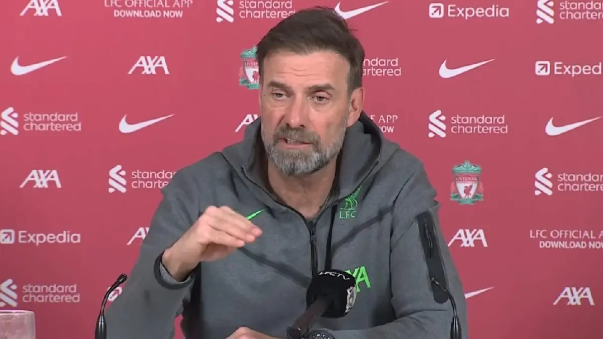 Jurgen Klopp mengkritik aturan water break yang diterapkan pada Piala Dunia 2026. (Dok.Liverpool)