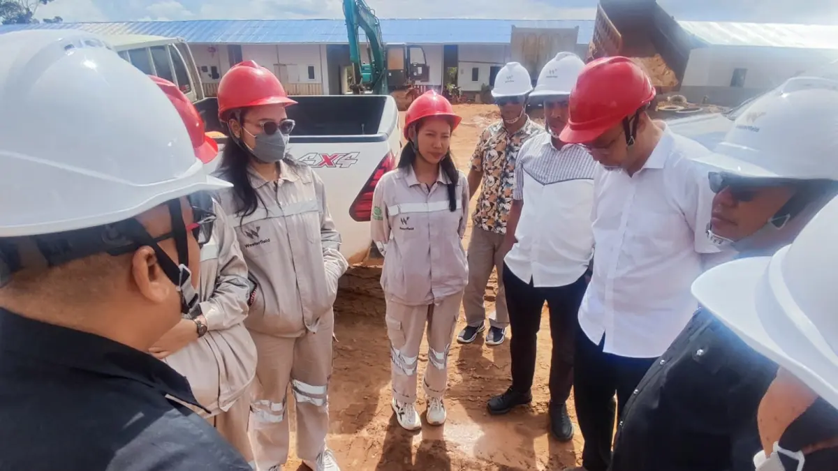 kunjungan kerja komisi II DPRD Provinsi Kalimantan Barat ke PT WAY di Desa Kampung Baru, Kecamatan Toba, Kabupaten Sanggau. (ISTIMEWA)