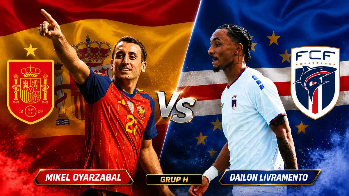 Spanyol siap menghadapi Tanjung Verde di Piala Dunia 2026. (Instagram)