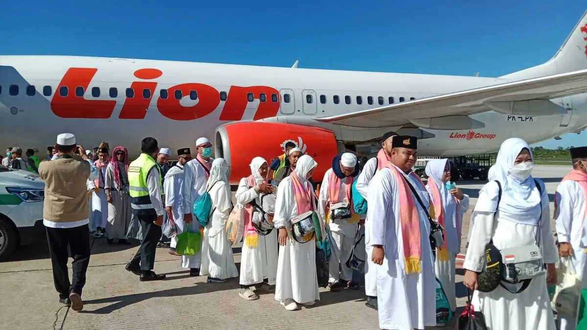 Jemaah haji Kalimantan Barat dijadwalkan tiba secara bertahap melalui Bandara Internasional Supadio mulai 17 hingga 21 Juni 2026. (ASHRI ISNAINI/PONTIANAK POST)