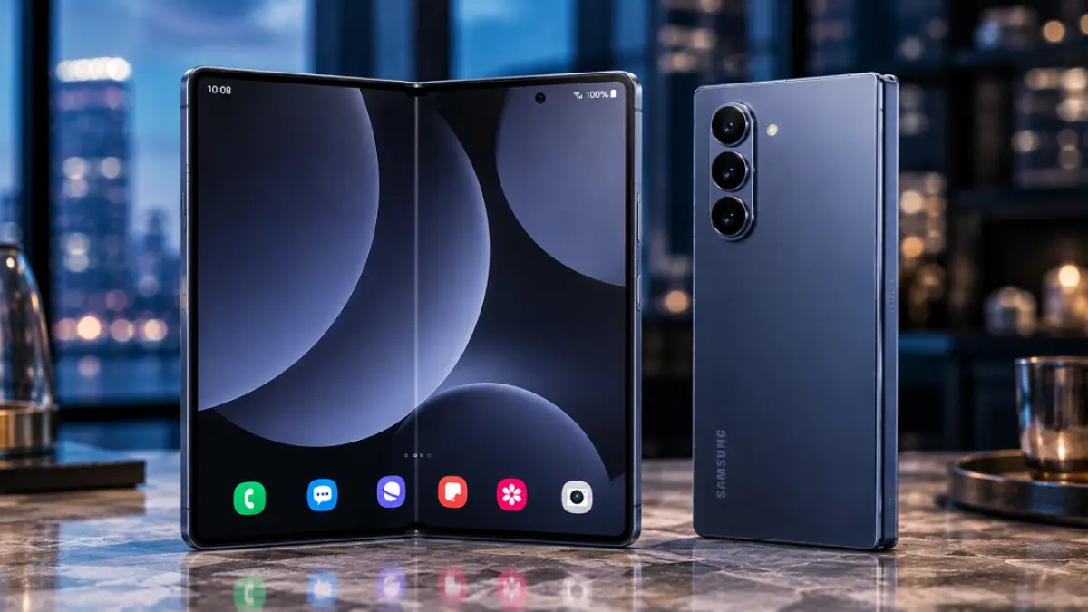 Samsung Galaxy Z Fold 8 Ultra yang diprediksi rilis tahun ini. (Ilustrasi)