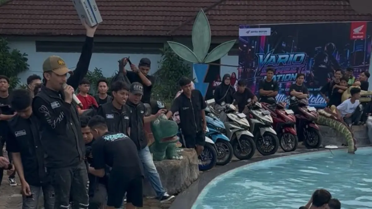 Vario Street Nation di Gardenia Pool, Minggu (7/6).