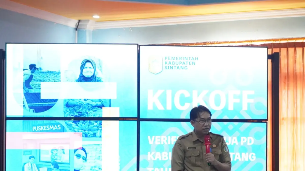 RENJA : Kepala Bappeda Sintang, Kurniawan, menuturkan verifikasi Rencana Kerja (Renja) 2027 dilakukan untuk memastikan sinkronisasi antara dokumen perencanaan jangka menengah daerah, rencana strategis perangkat daerah, dan arah pembangunan nasional.